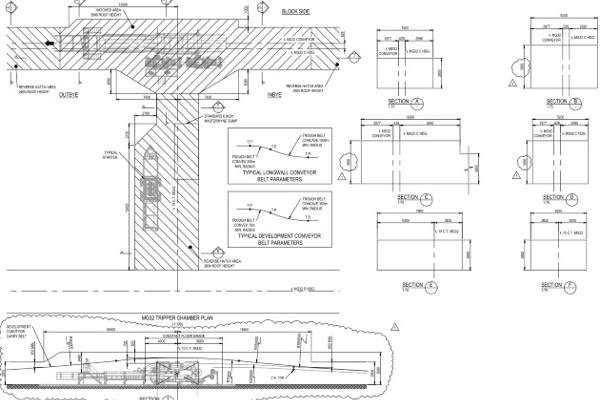 UG Conveyor Installations – MG32 Tripper Chamber